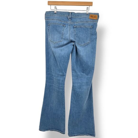 Diesel D-Ebbey Bootcut Low Waist Jeans Women's 31 Medium Wash - Picture 3 of 10